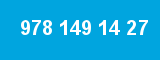 978 149 14 27